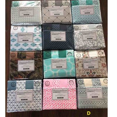 좋은 6pcs 마이크로 섬유 침대 시트 80gsm 100% 폴리에스터