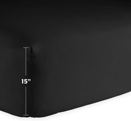 슈퍼 소프트 마이크로 섬유 1800 스레드 카운트 침대 시트 6 pcs 유럽과 미국 스타일