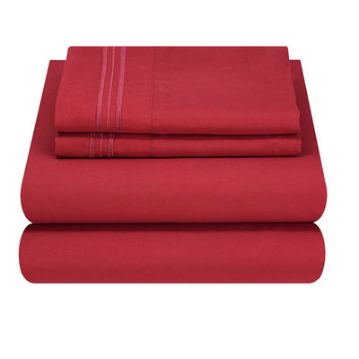 XINPAI 마이크로 섬유 세 줄 embroidery 마사지 침대 시트 평면 침대 시트