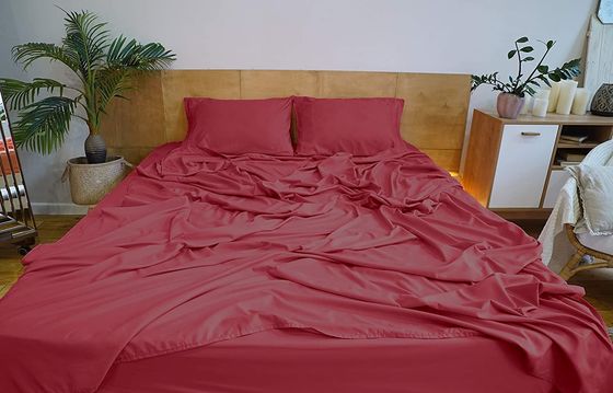 XINPAI 마이크로 섬유 세 줄 embroidery 마사지 침대 시트 평면 침대 시트