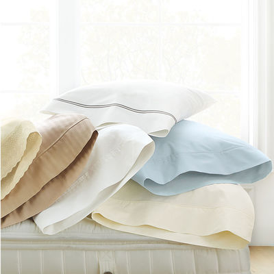 모든 시즌 90gm 미세 섬유 꽃 embroidered Sheet Set 지속가능하고 부드러운