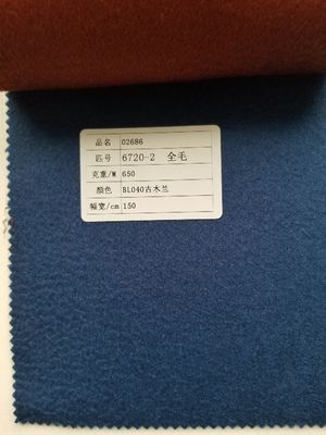 150cm 너비 직물 수퍼 소프트 90% 울 40% 알파카 Worsted 울 코트 코트
