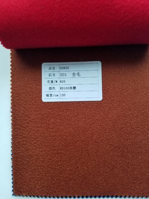150cm 너비 직물 수퍼 소프트 90% 울 40% 알파카 Worsted 울 코트 코트