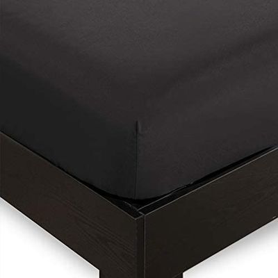 133 * 60 직물 밀도 20 "깊은 매트레스 2 베개 덮개에 3 조각 부착 된 시트