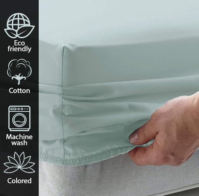 90gm 미세 섬유 주름 없는 4pcs 시트 100% 폴리에스터 모든 계절 맞춤형 예