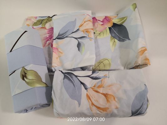 200TC 10 다른 디자인 100% 폴리에스터 인쇄 마이크로 섬유 천 침대 시트 6pcs